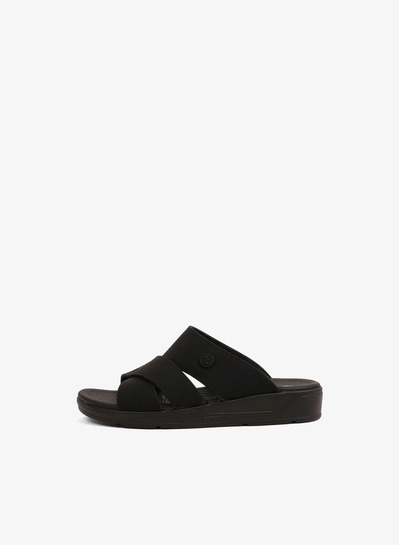 Comfort Plus  COMFORT PLUS BOYS COMFORT ARABIC SANDALS BLACK for Kids | Best Price UAE
