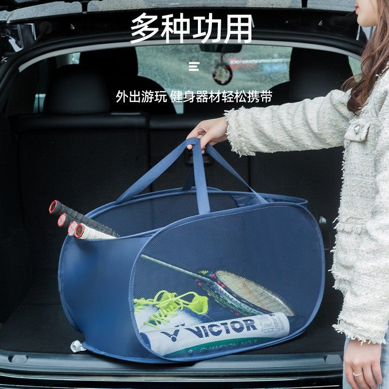 Dirty Clothes Basket Clothes Dirty Clothes Storage Basket Household Laundry Foldable Dirty Clothes Basket Bathroom Clothes Basket - Image 4
