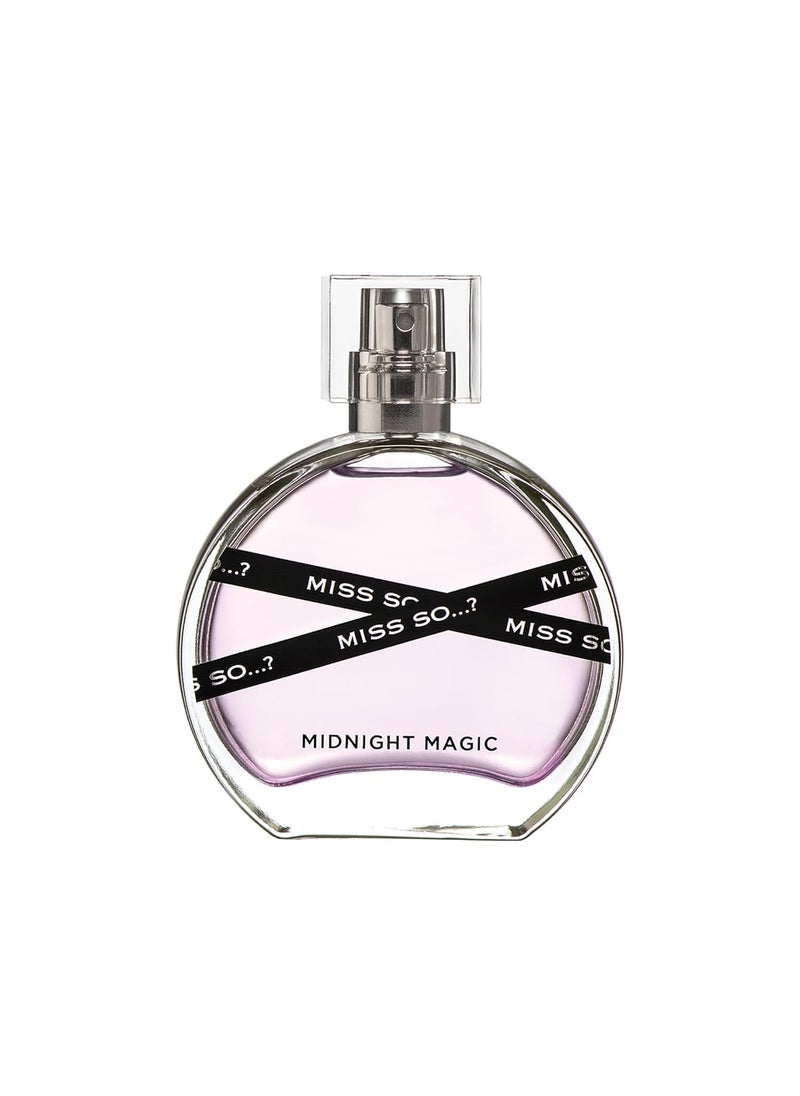 So..? So Midnight Magic  Vegan CrueltyFree Vanilla Perfume for Women  Womens Perfume with Long Lasting Scent  Recyclable Bottle  17 oz EDP Spray  - Image 1