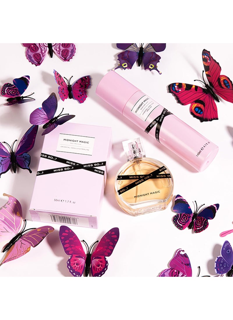 So..? So Midnight Magic  Vegan CrueltyFree Vanilla Perfume for Women  Womens Perfume with Long Lasting Scent  Recyclable Bottle  17 oz EDP Spray  - Image 4