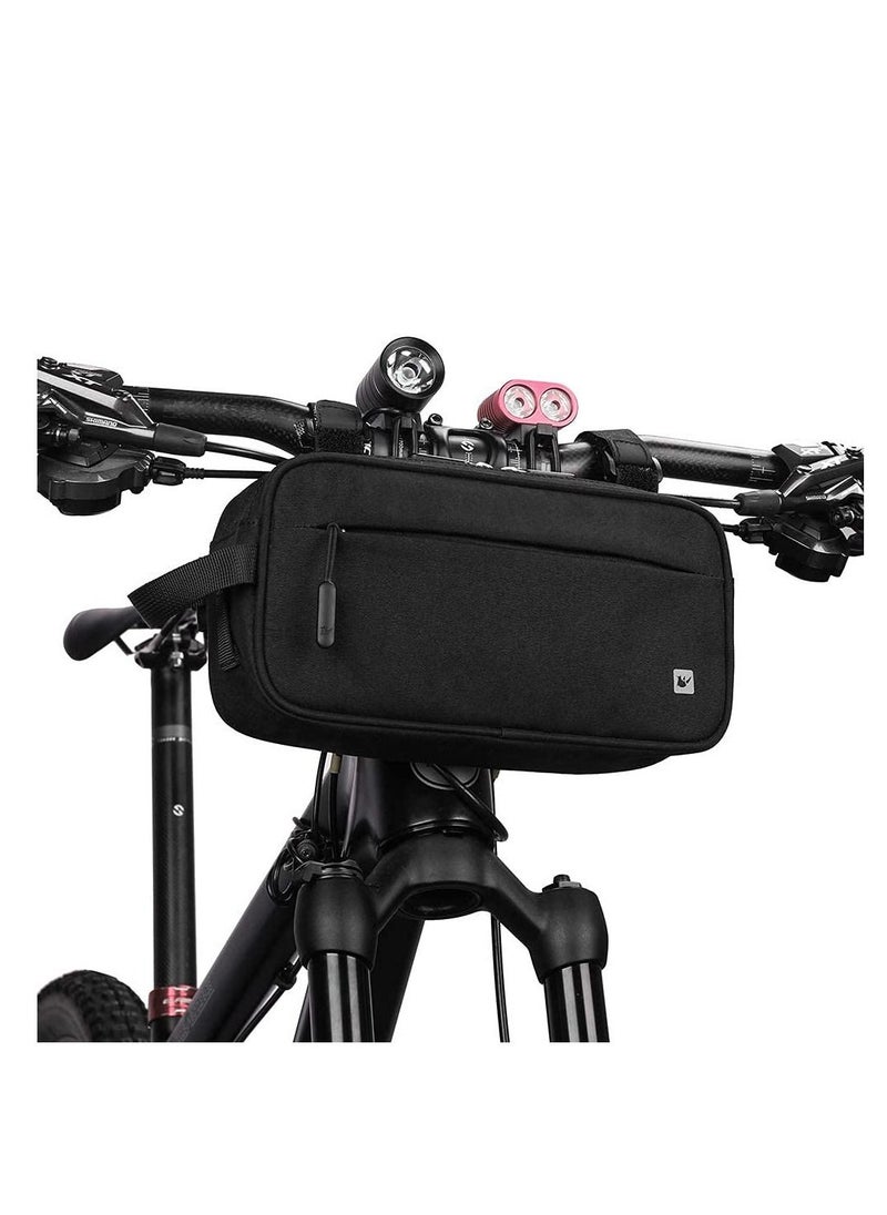 SYOSI - Bike Handlebar Bag, Multifunctional Waterproof Mountain Crossbar Front Bag Road Basket Bicycle Frame Waist Shoulder Professional Cycling Accessories - Image 1