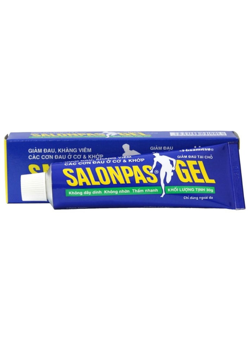 Salonpas Pain Relief Gel Blue 30g  - Image 3