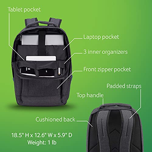 Acer Travel Backpack, Gray, 15.6-inch - Image 2