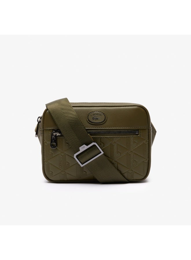 لاكوست حقيبة رسول صغيرة مونوغرام من لاكوست - Image 1