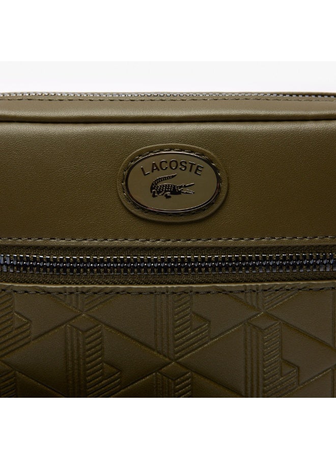 لاكوست حقيبة رسول صغيرة مونوغرام من لاكوست - Image 5