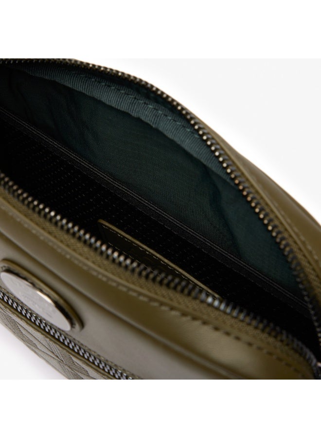 لاكوست حقيبة رسول صغيرة مونوغرام من لاكوست - Image 4