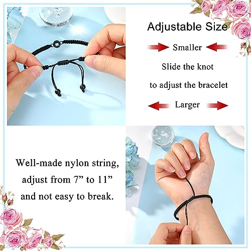 UNGENT THEM Matching Couples Bracelets Long Distance Relationship I Love You Christmas Sweetest Valentines' Day Gifts for Him Her Boyfriend Girlfriend Women Men BF GF - Image 5