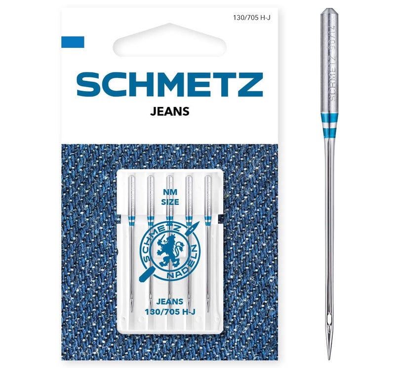 Schmetz إبر ماكينة الجينز والدينيم - الحجم 16/100 5/عبوة - Image 1