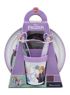 STOR 5-Piece Premium Bicolor Frozen Dinnerware Set Multicolour 260 ml  - Image 3