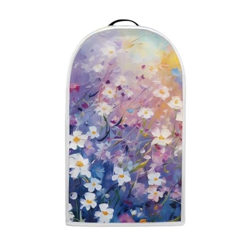 CREAMIC Daisy Print Blender Appliance Cover Washable Food Processor Covers Stand Mixer Appliance Cover Kitchen Appliance Cover Kitchen Appliance Cover for Stain - Image 3