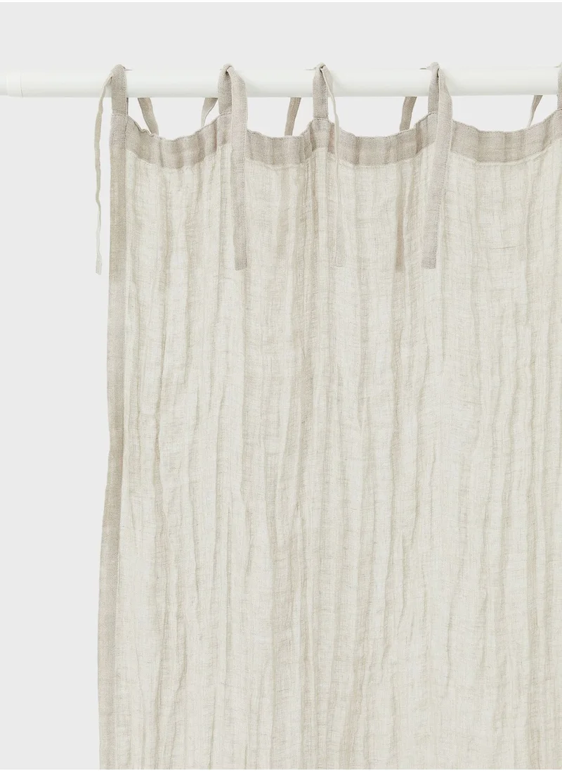 اتش اند ام 2-Pack Linen Curtain Lengths