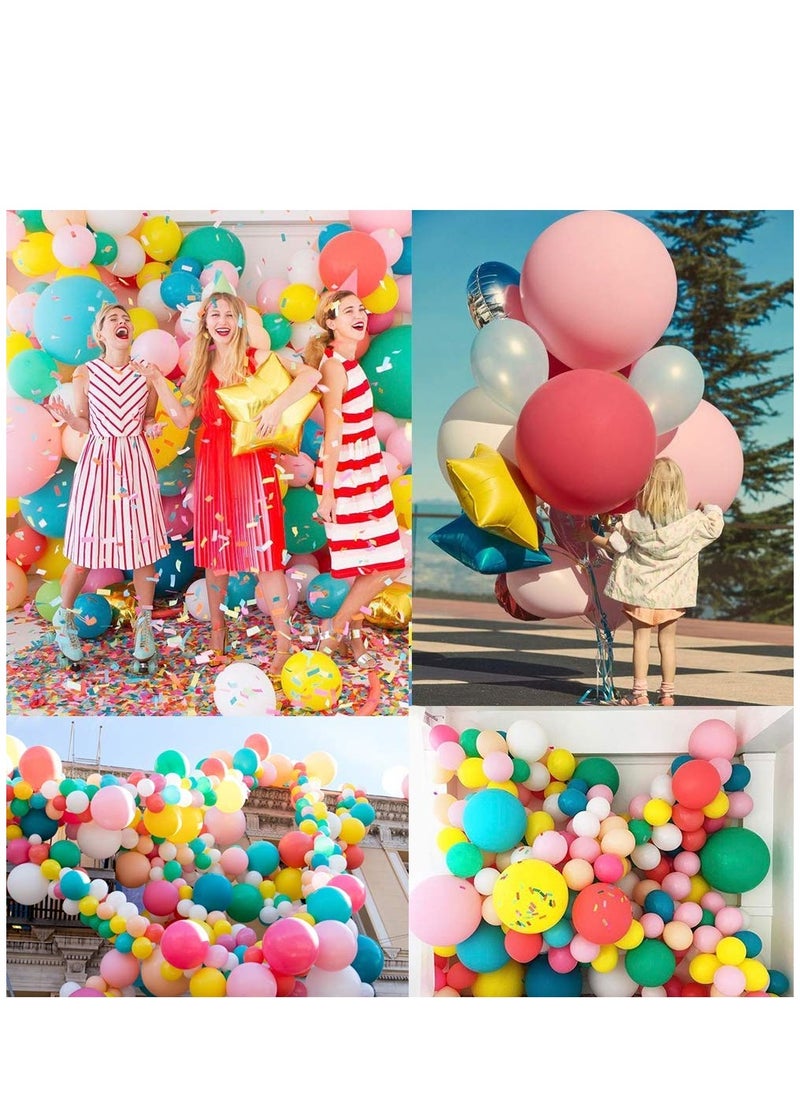 KASTWAVE - Happy Birthday Decorations Banner, Sun Moon Clouds Rainbow Sky Star Foil Balloon Birthday Party Supply - Image 1