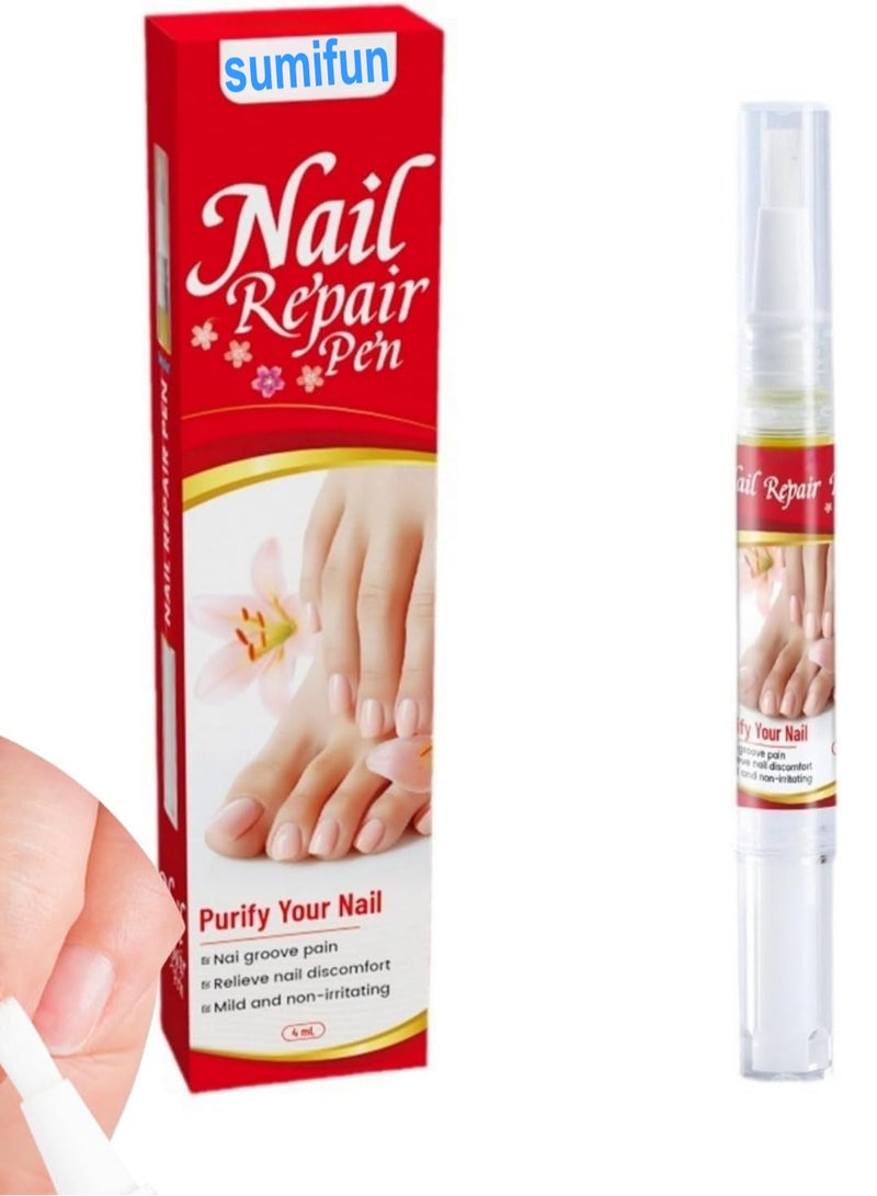 Sumifun Feet Care Essence Anti Infection Paronychia Foot Onychomycosis Toe Fungus Removal Gel Nail Fungal Treatment Pen - Image 1