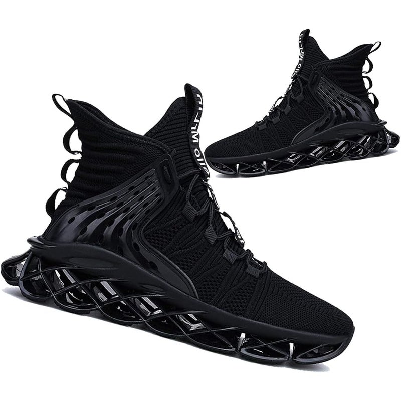 Hello MrLin Men's Running Shoes Non Slip Athletic Tennis Walking Blade Type Sneakers Hip - Image 1