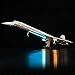 Hilighting Upgraded Led Light Kit for Lego Airbus Concorde Building Set Compatible with Lego 10318 Model Gift Idea for Adults Adult Builders and Fans Model Not Included - Image 3