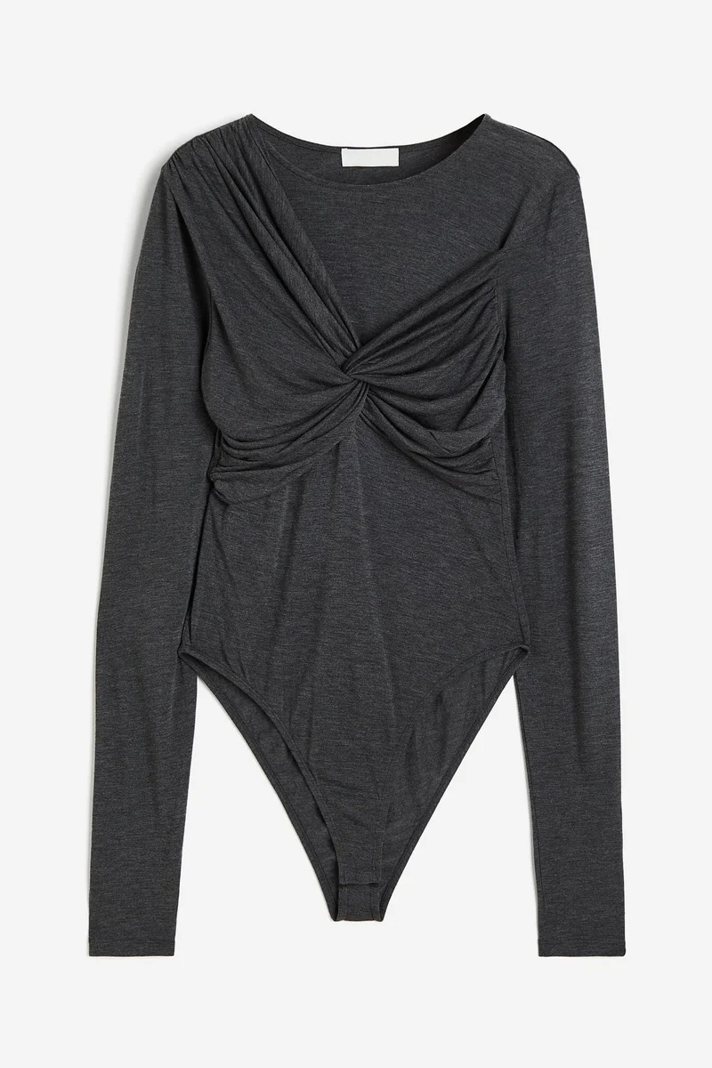H&M Draped jersey body