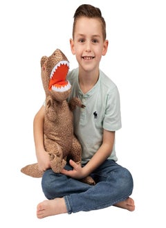 Franco Jurassic World Dominion Rexy T-Rex Bedding Super Soft Plush Cuddle Pillow Buddy, One Size, By Franco Kids  - Image 1