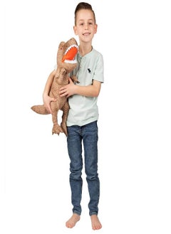 Franco Jurassic World Dominion Rexy T-Rex Bedding Super Soft Plush Cuddle Pillow Buddy, One Size, By Franco Kids  - Image 2