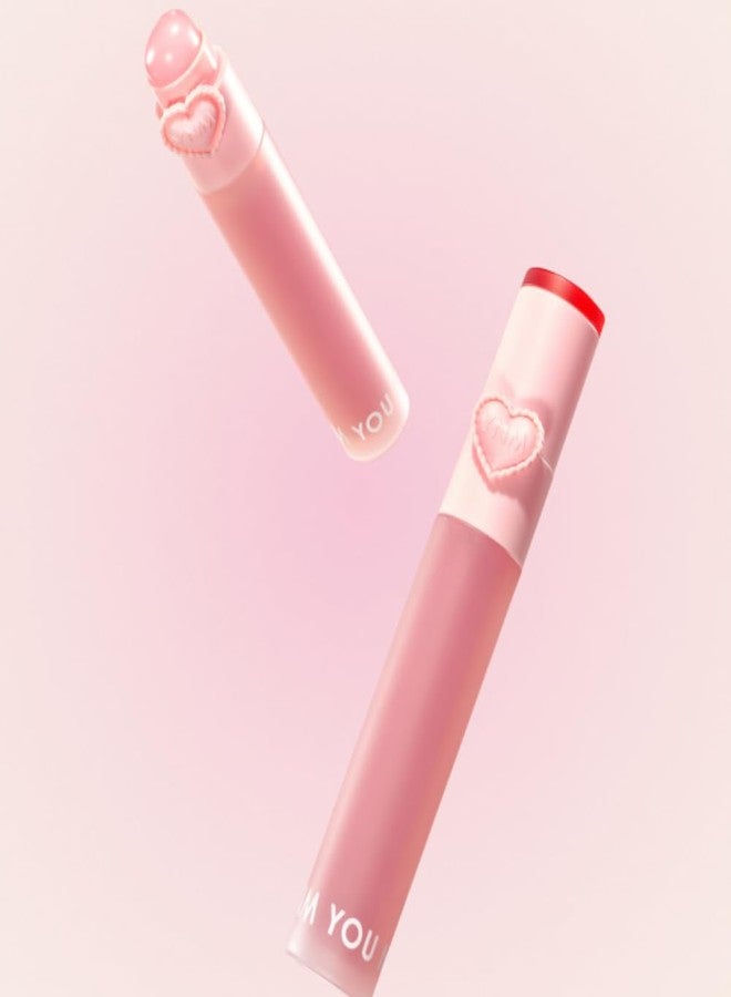 YNM Matte Veil Tint، لون سالتي فيل، لمسة نهائية ناعمة ومُموّهة، فرشاة شفاه سيليكون، منتجات تجميل كورية، غير لامع، مرطب، مقاوم للتلطخ، يدوم طويلاً، 0.09 أونصة - Image 5