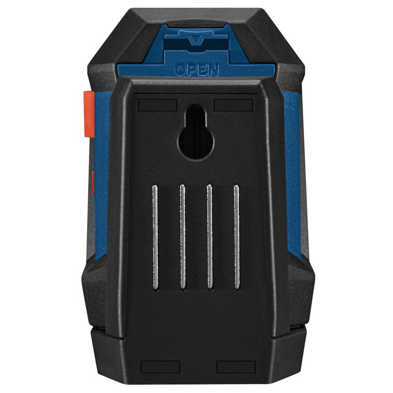 BOSCH GLL50-20G 50 Ft Green-Beam Self-Leveling Cross-Line Laser, Includes Integrated Magnetic Mount, 2 AA Batteries, & Soft Pouch - Image 5