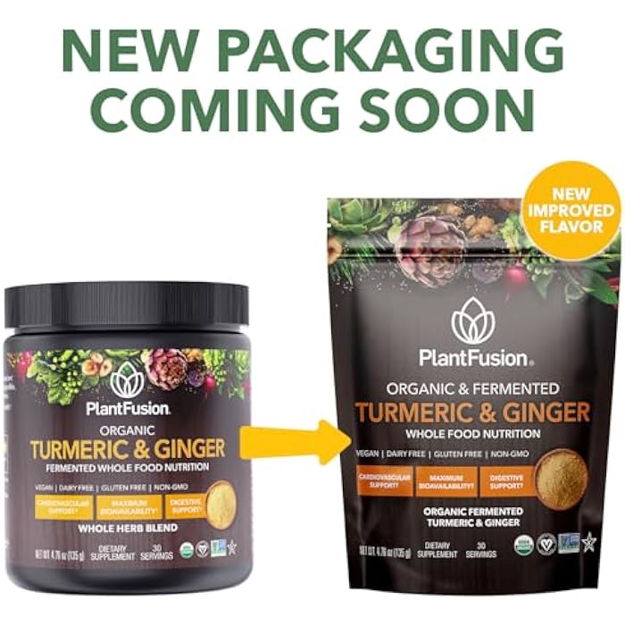 PlantFusion SoTru Organic Fermented Turmeric and Ginger, 4.76 Ounce - Image 3