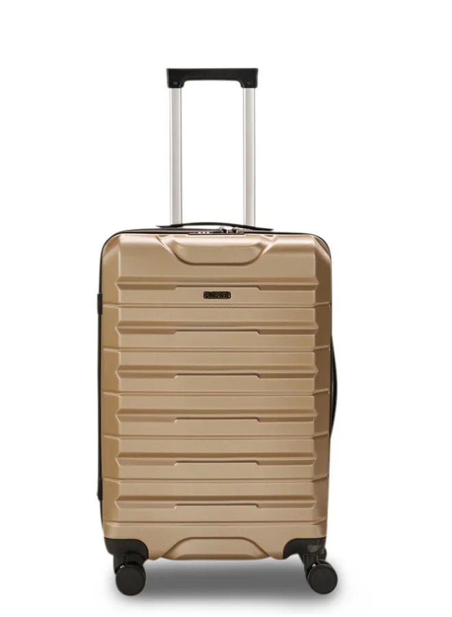 LIMRA Travel bags hard Luggage set 3 pieces size 28/24/20 inch Champagne