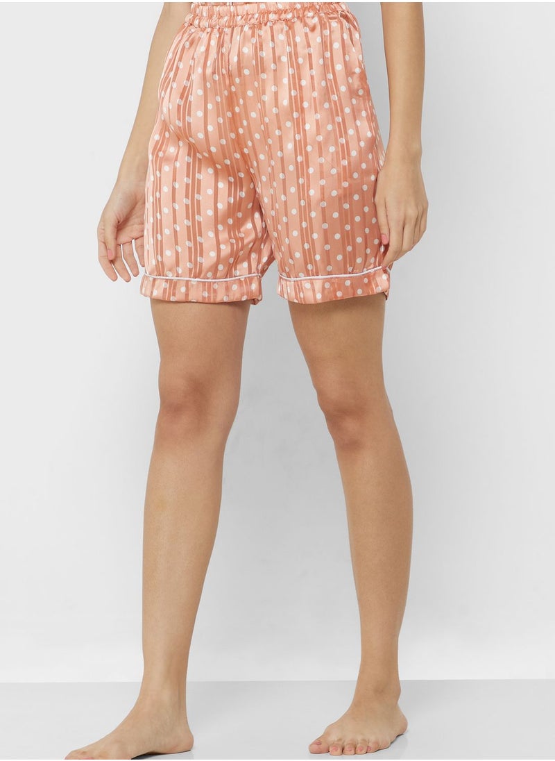 ELLA - Polka Print Pyjama Set - Image 1