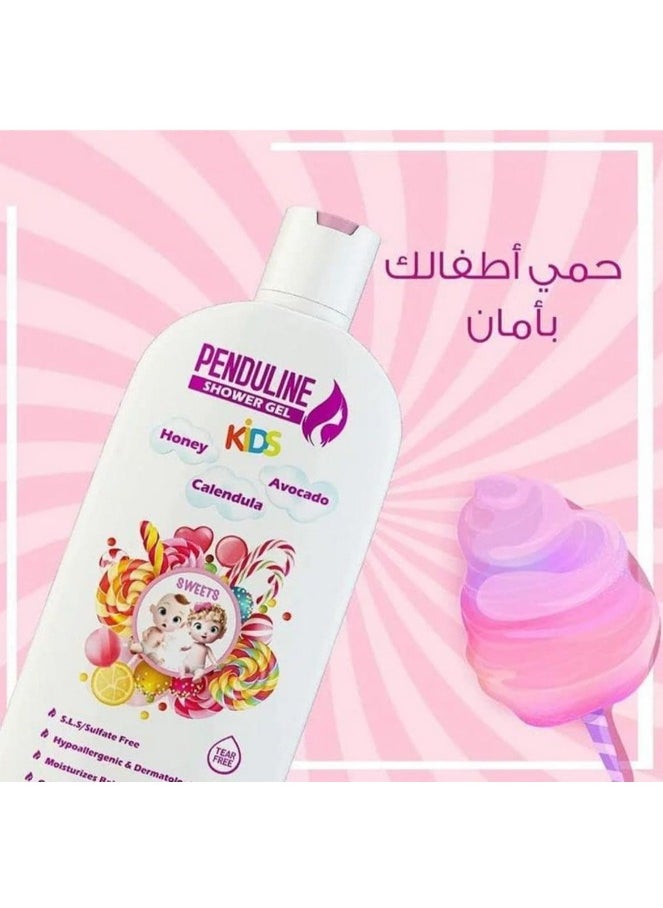PENDULINE - Baby Shower Gel - Sweet Scent (300ml) - Gentle & Moisturizing - Image 1