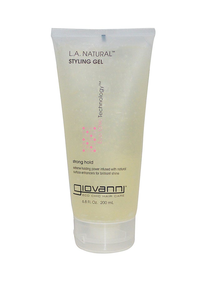 Giovanni L.A. Natural Styling Gel 200ml - Image 1