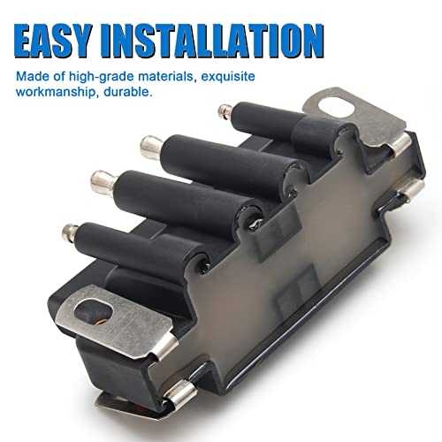 Somusen 583740 0583740 Dual Plug Wire Ignition Coil Compatible with 87-99 Johnson Evinrude OMC 18-5170 183-3740 583298 879614 2hp - 175hp Engines - Image 2