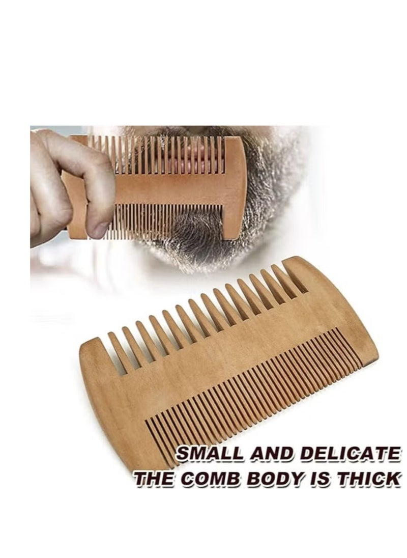 Generic Comb Natural Sandalwood Wooden with Dual Sided  - Image 2