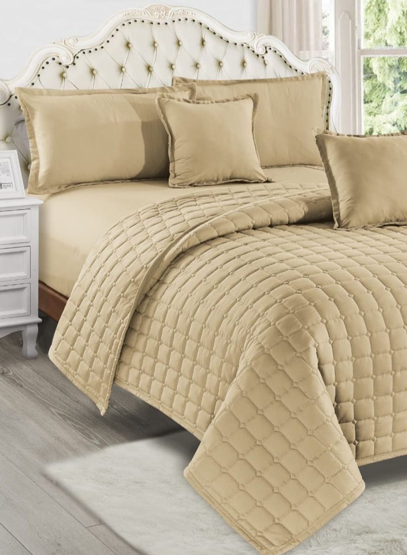 مون طقم لحاف مبطن مضغوط مكون من 6 قطع - Image 3