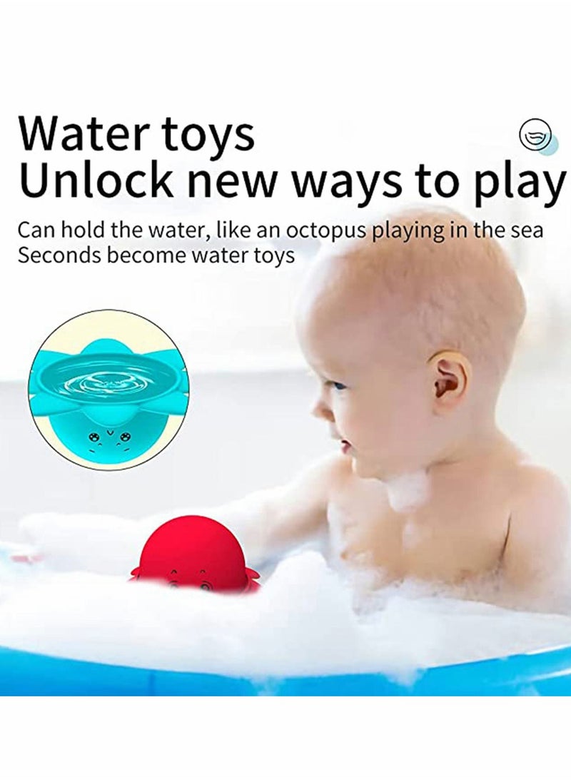 Y&D Toy, Toy Reversible Reserved Octopus, Tie Dye Simple Dimple Popping  - Image 4