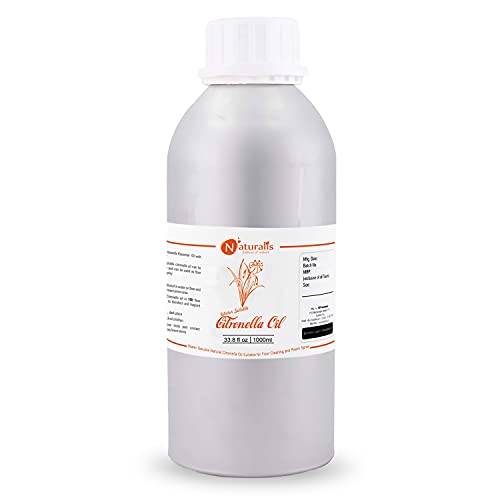 Naturalis Essence of Nature Water Soluble Natural Citronella Oil Suitable for Floor Cleaning and Room Spray 1000ml - Image 1