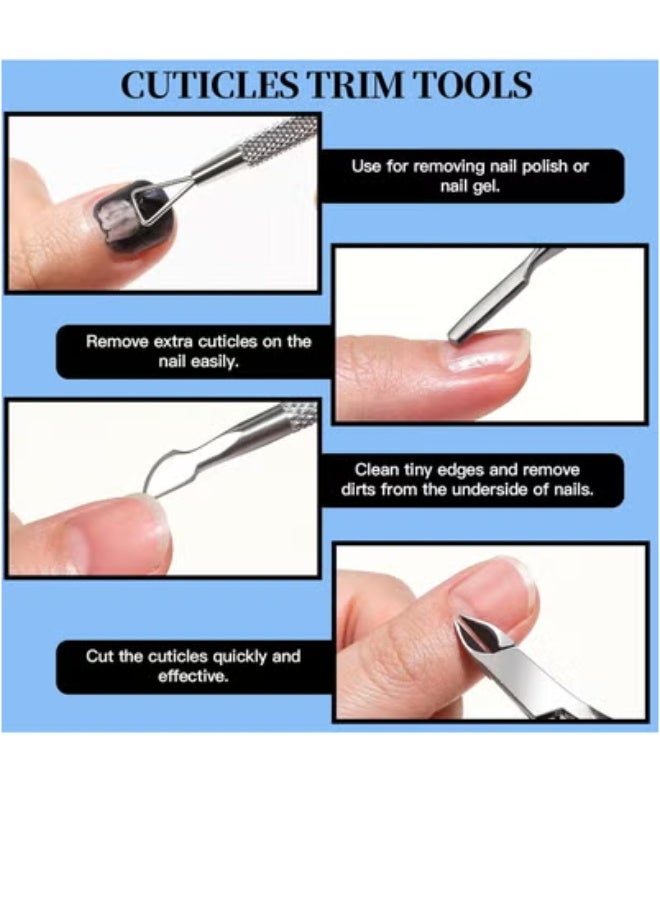 عام مجموعات العناية بالأظافر ، ملف الأظافر 100/180 ، مجموعات الأظافر النسائية ، كتل عازلة الأظافر ، كليبرز بشرة ، لائحة بشرة ، اندفاع بشرة ، أدوات مانيكير ، مجموعات مانيكير ، أدوات الدماغ وأدوات الأظافر (12 ٪) - Image 4