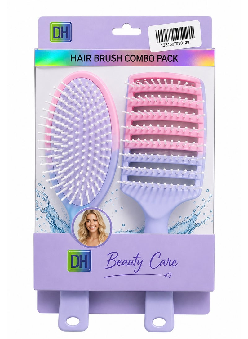 pack of 2 hair brush