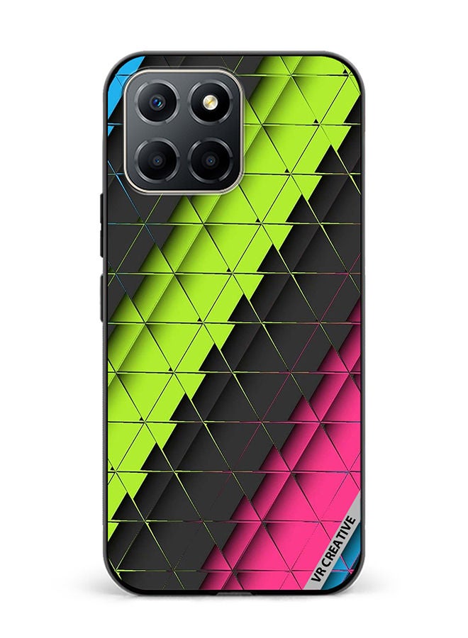 VR CREATIVE Protective Case Cover For Honor X6 Abstract Design Multicolour - Image 1