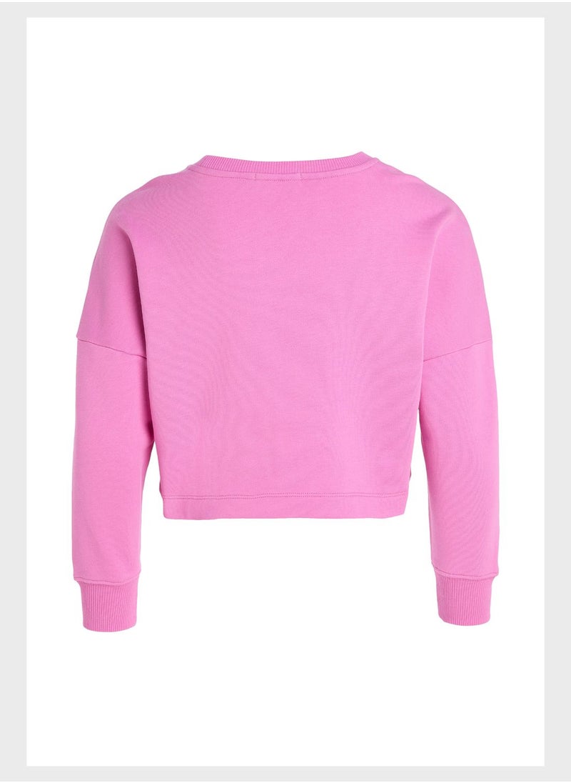 Calvin Klein Jeans - Kids Crew Neck Sweatshirt - Image 1