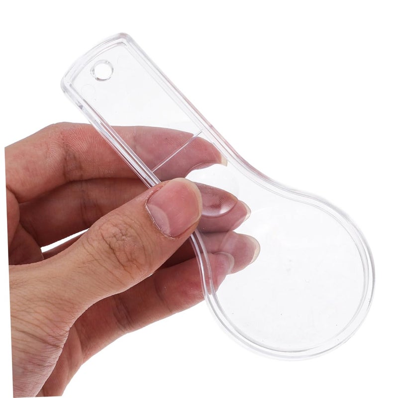 8Pcs Mini Handheld Magnifying Glass Set with 5X Lens for Reading Insect Observation Science Education - Image 5