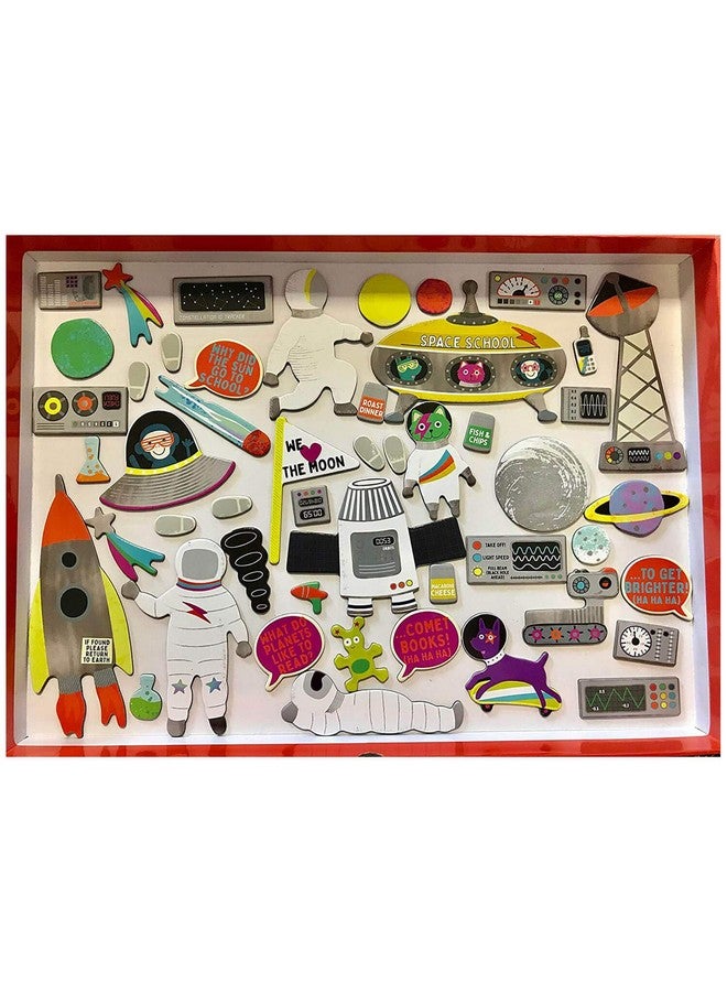 Floss & Rock Magnetic Scenes Playset - Outer Space - Image 2