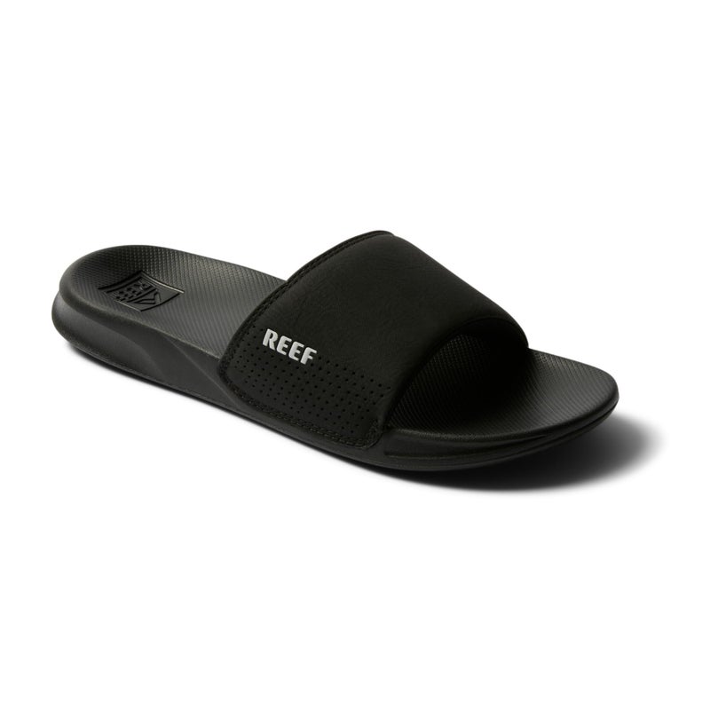 Reef Reef Men's Sandals, Reef One Slide, Black, 10  - Image 1