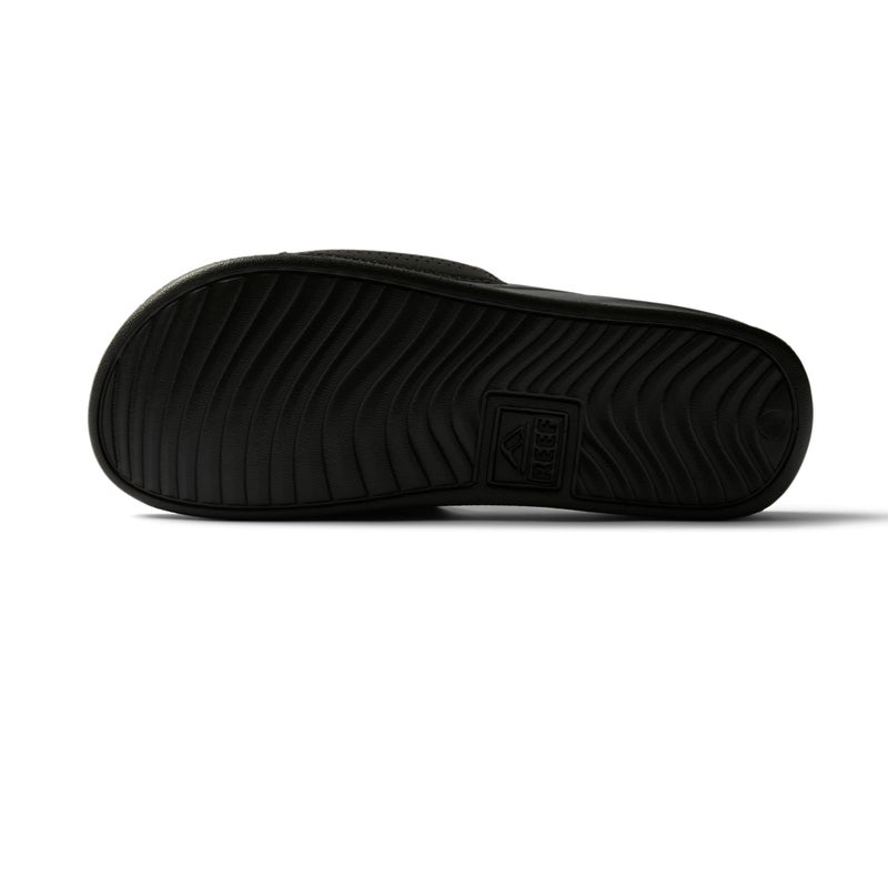 Reef Reef Men's Sandals, Reef One Slide, Black, 10  - Image 2
