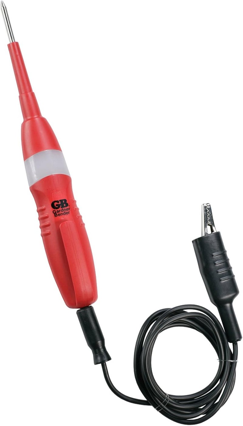 Gardner Bender GAT-3400 Automotive Circuit Tester with 3 ft Test Leads and Insulated Alligator Clamp - Image 1