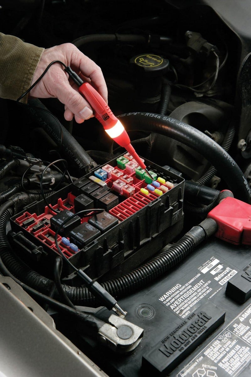 Gardner Bender GAT-3400 Automotive Circuit Tester with 3 ft Test Leads and Insulated Alligator Clamp - Image 4