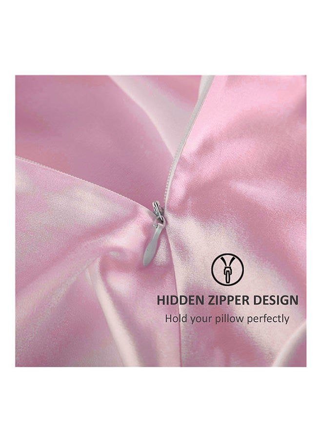 SpireHues Set of 2 Satin Pillowcase With Hidden Zipper  - Image 5