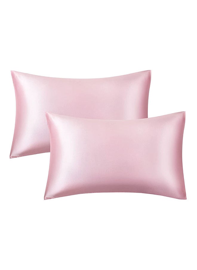 SpireHues Set of 2 Satin Pillowcase With Hidden Zipper  - Image 2