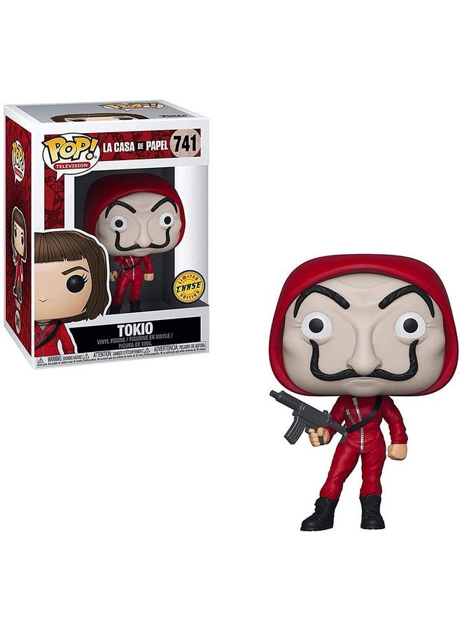 Funko سرقة الأموال: لا كاسا دي بابيل طوكيو إصدار محدود تشيس بوب! تمثال فني (يشمل علبة حماية بوب متوافقة) - Image 4