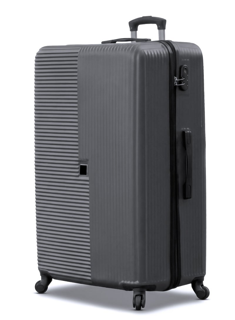 ZAAPPY Horizo Vertic ABS Luggage Hard Shell Lightweight Extra Large 32 Inch (36-40kg) Suitcase, Combination Lock - Image 1