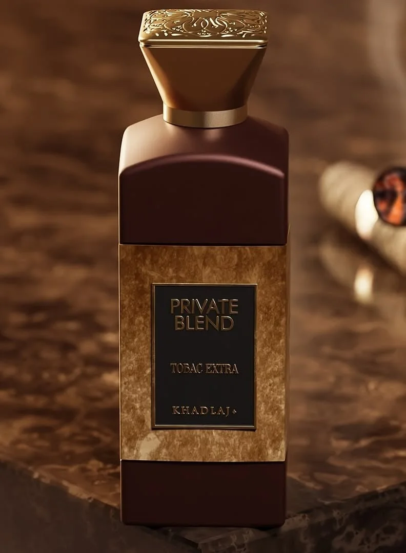 Khadlaj Perfumes  PRIVATE BLEND TOBAC EXTRA EXTRAIT DE PARFUM 100 ML for Men | Best Price UAE