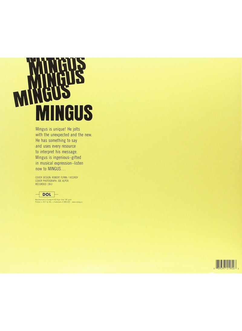 Charles Mingus - Mingus Mingus Mingus Mingus Mingus  - LP - Music Vinyl Record - Image 2